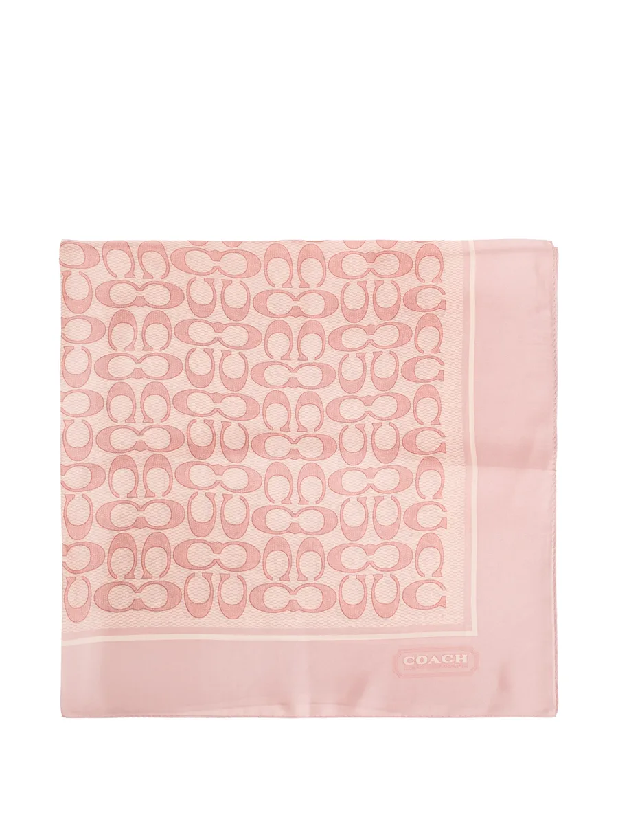Signature silk scarf 1