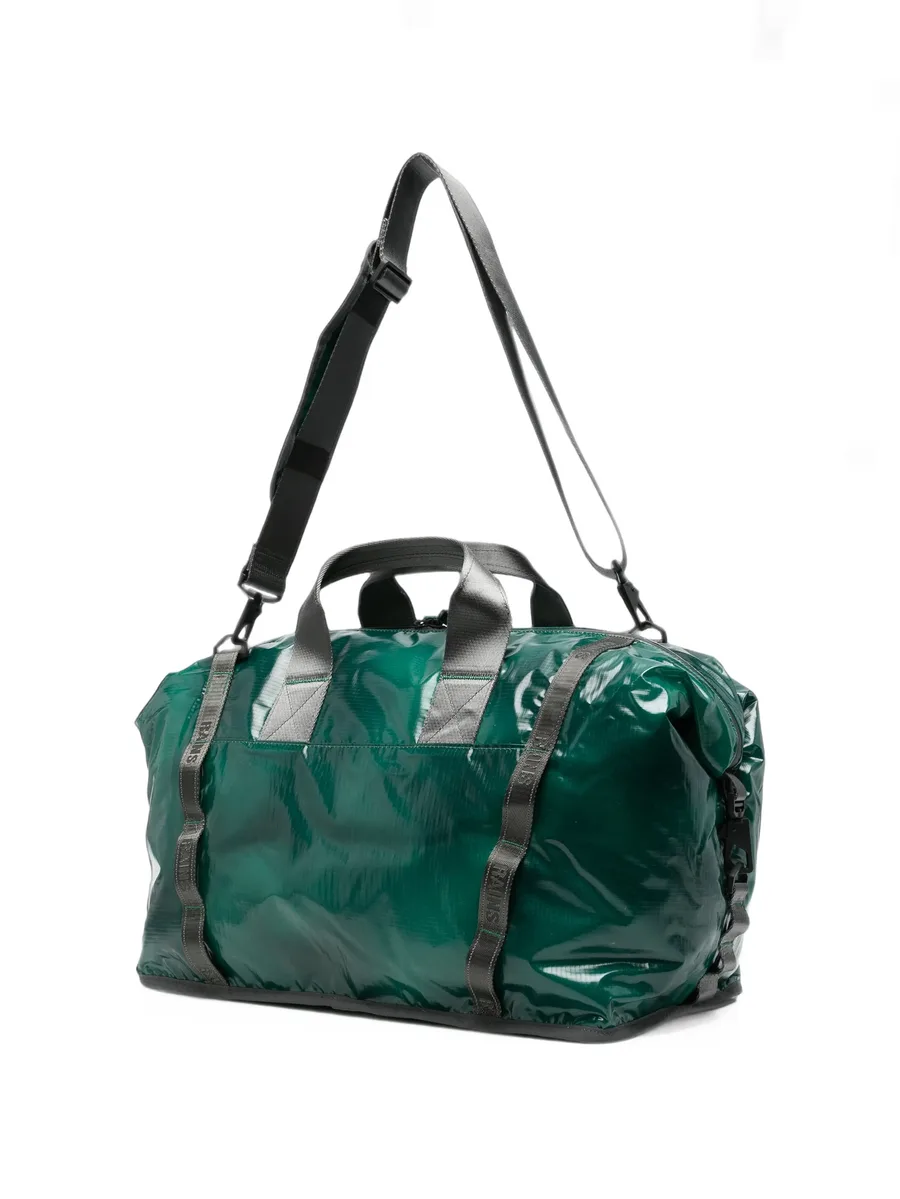 Sibu ripstop-texture logo-strap weekend bag 2