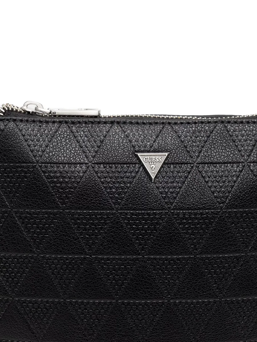 Torino quilted messenger bag 5