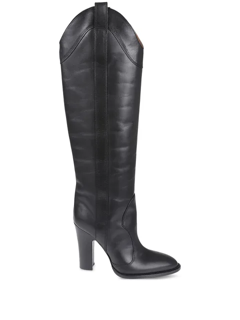 leather boots