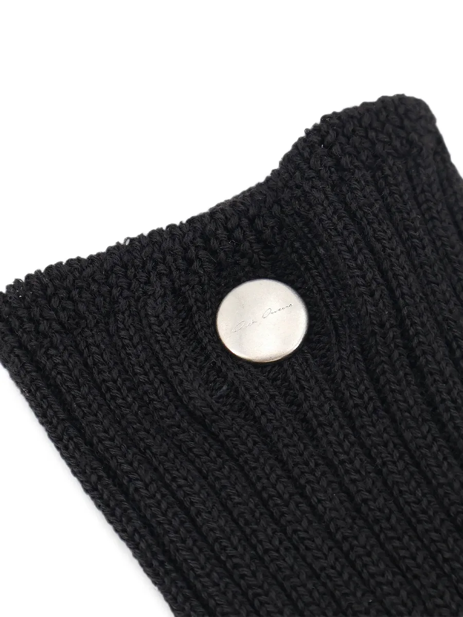 ribbed-knit cut-out gloves 2