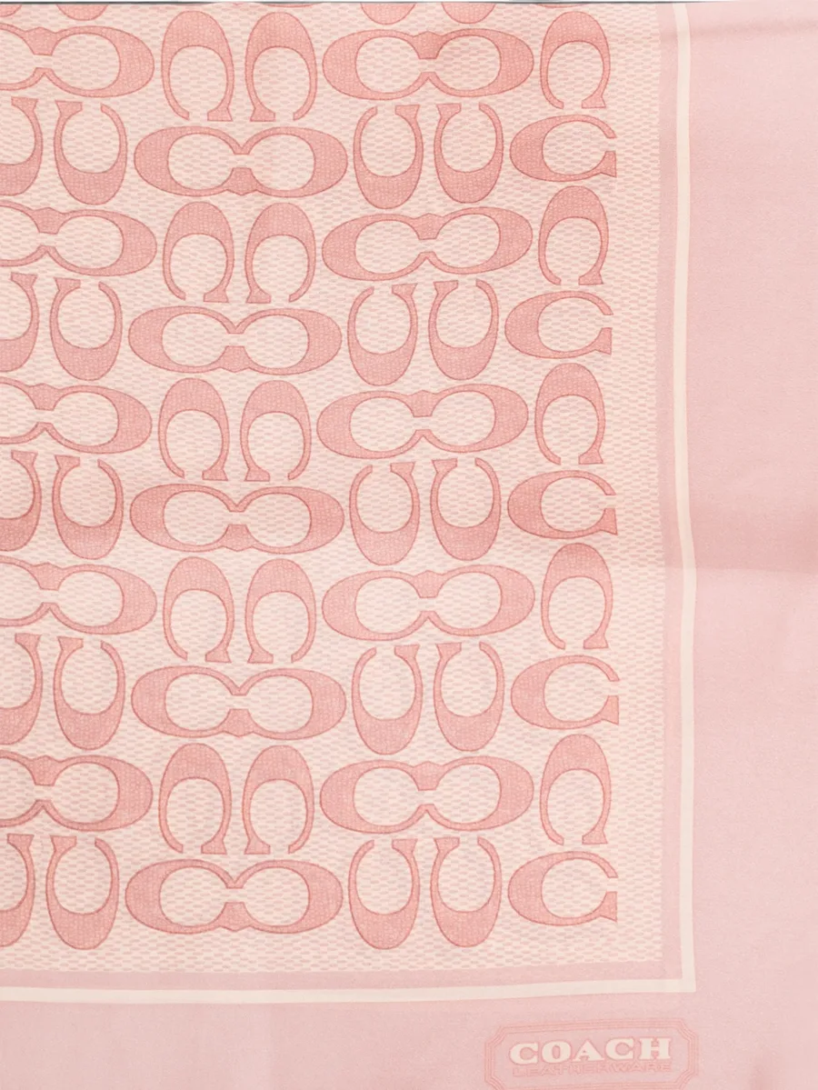 Signature silk scarf 2