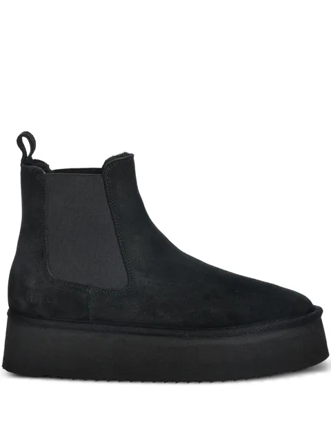 platform-heel Chelsea boots