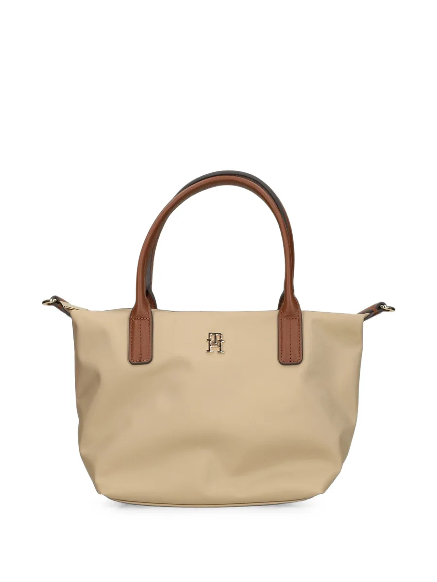 Popette logo-plaque tote bag 2