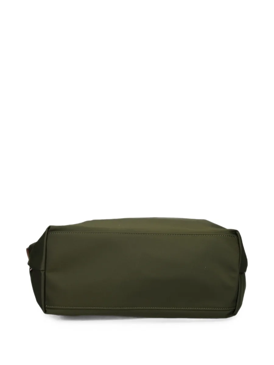 medium Popette logo-plaque tote bag 5
