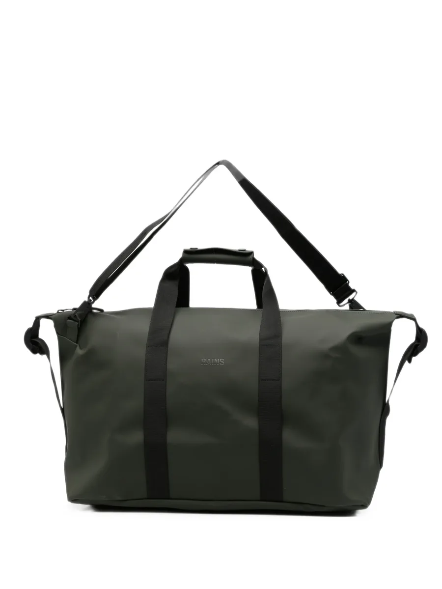 Hilo logo-print weekend bag 1