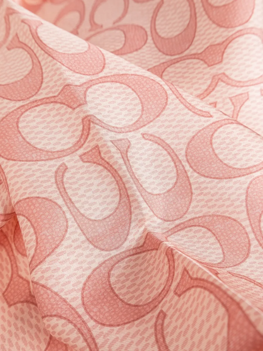 Signature silk scarf 3