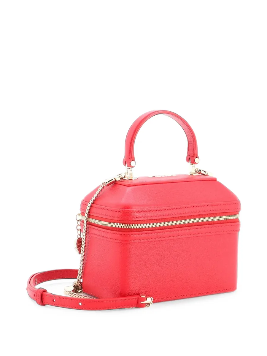 маленькая сумка-сэтчел Serpenti Forever Top Handle Convertible Vanity Leather 3