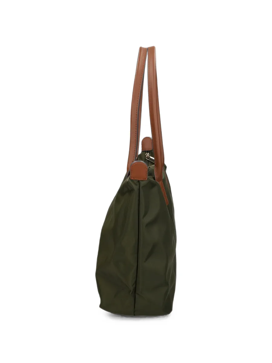 medium Popette logo-plaque tote bag 4