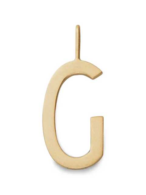 колье с подвеской G
