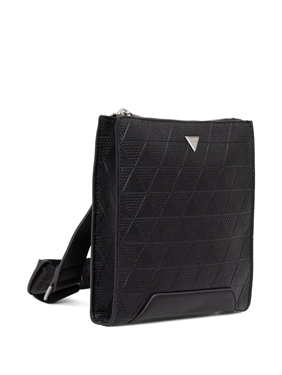 Torino quilted messenger bag 3
