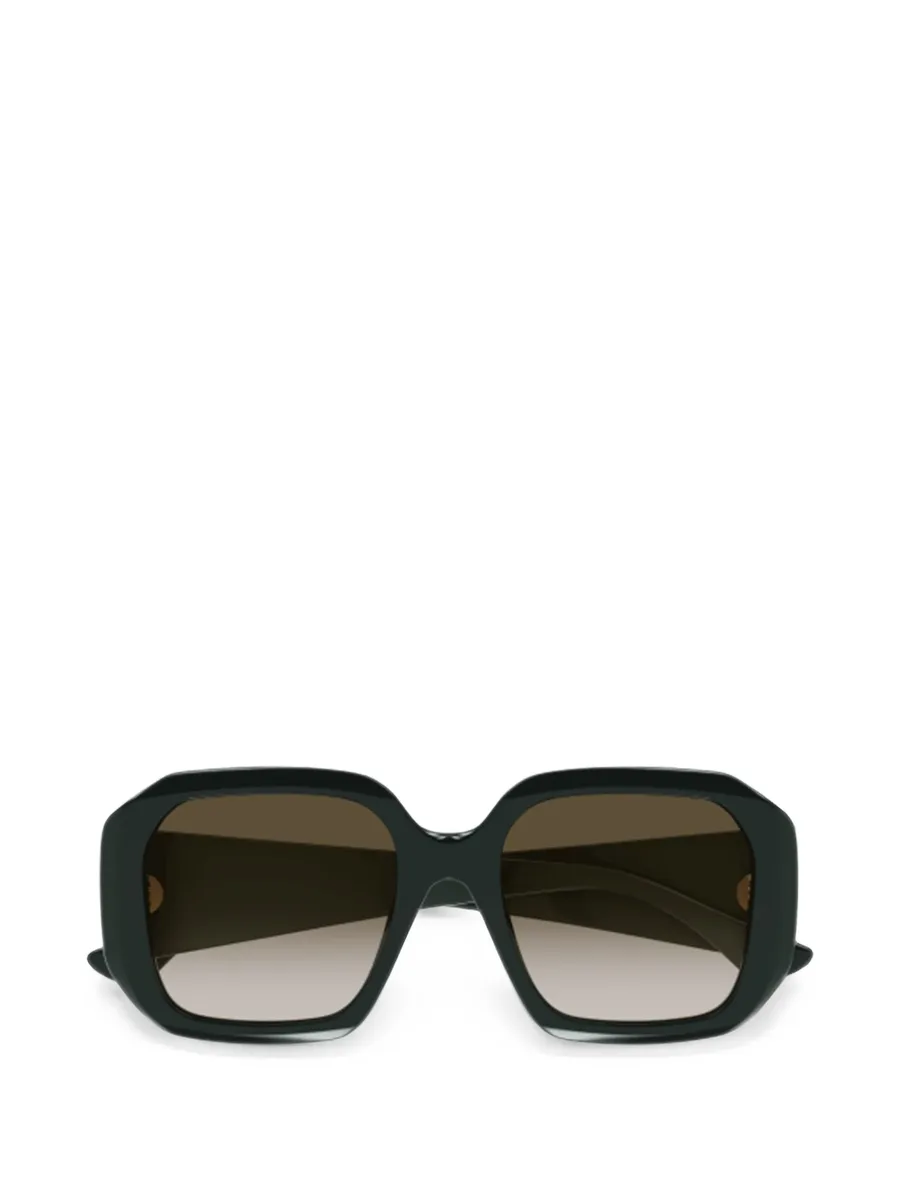 bold square-frame sunglasses 1