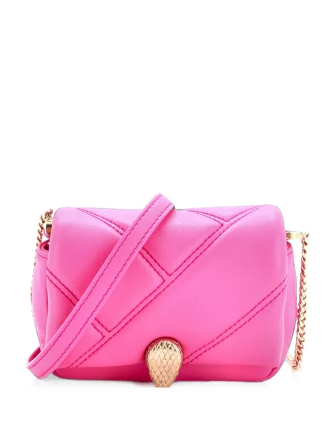 сумка через плечо Serpenti Cabochon Shoulder Bag Diagonal Quilted Leather Micro