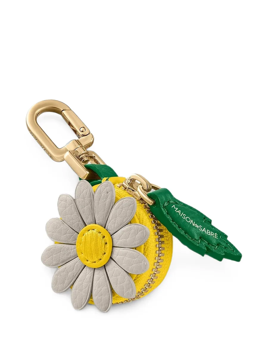 SABRÉMOJI™ Bloom leather charm 2