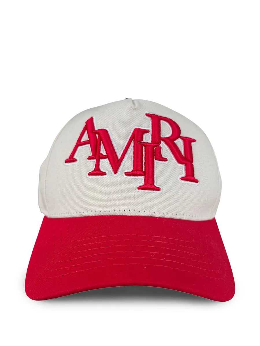 Staggered Logo trucker hat 1