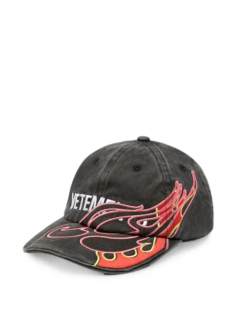 flame logo baseball cap