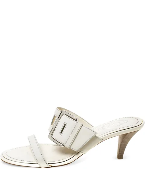 2023 60mm buckle-embellished sandals