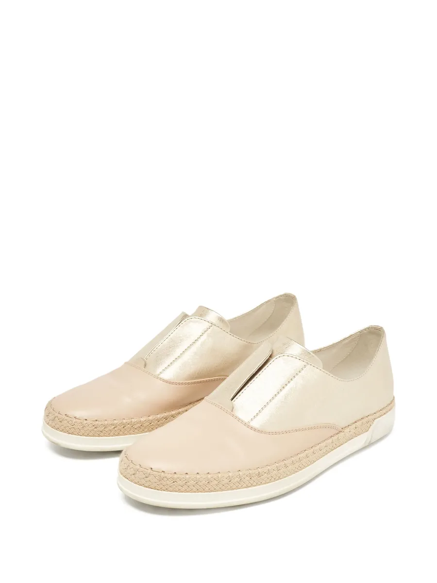 leather flat espadrilles 8