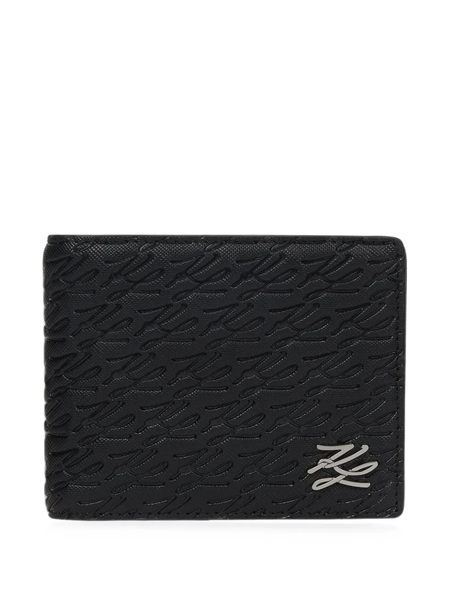 K/Autograph monogram-embossed wallet 1