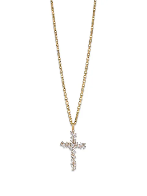 колье Cocktail Cross с бриллиантами