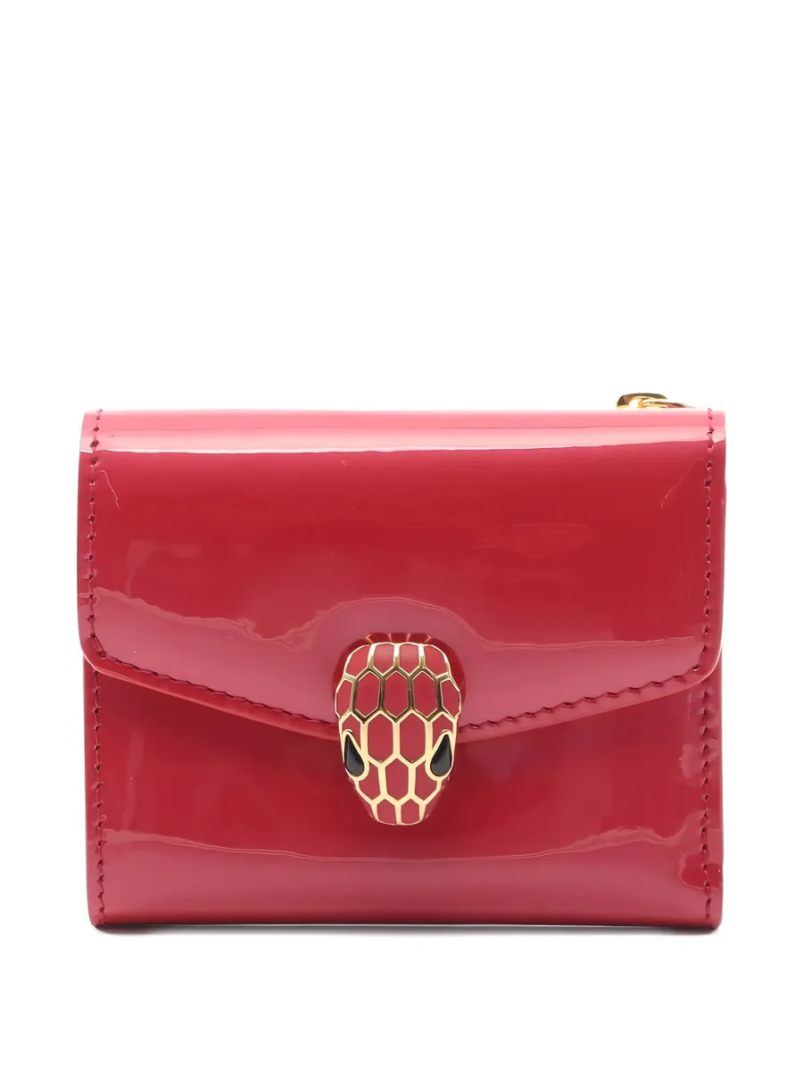 2010s Bi-fold snake leather wallet 2