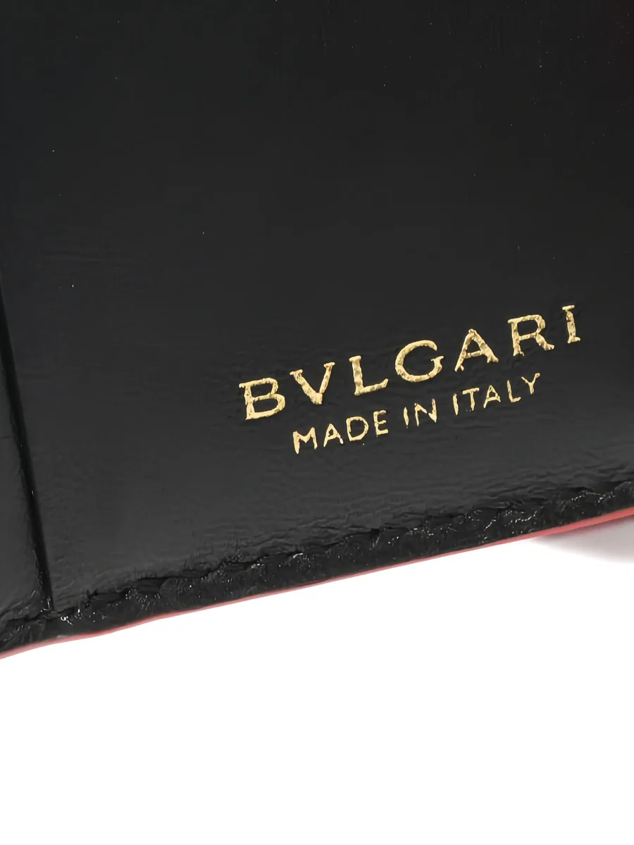 2010s Bi-fold snake leather wallet 10