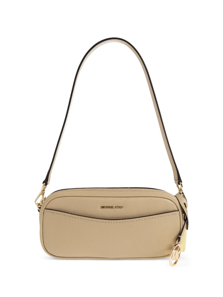 May pebbled leather shoulder bag 1