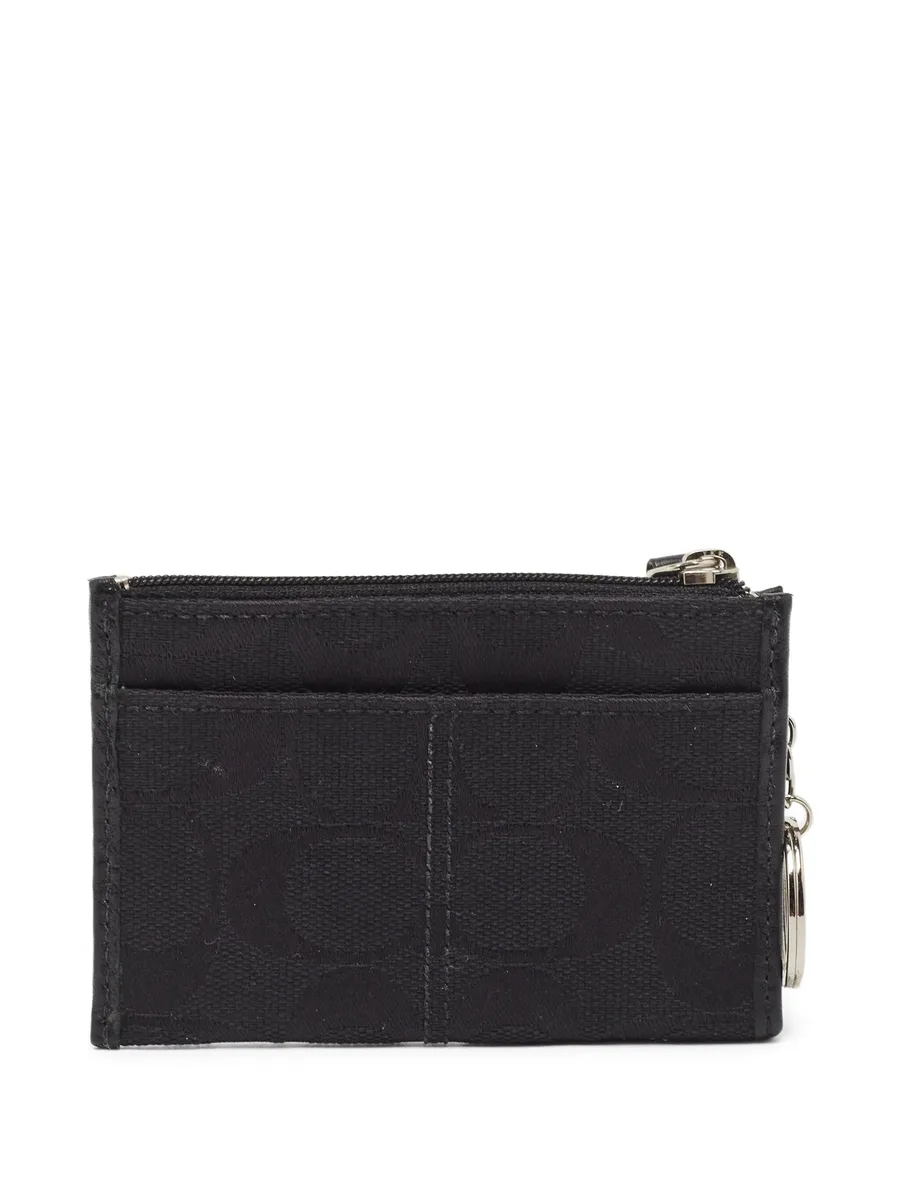 monogram-canvas card holder 3