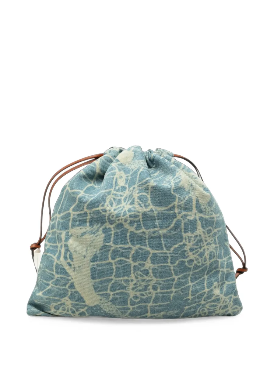 клатч Paulas Ibiza Mermaid Denim Drawstring Bag (2022 год) 3