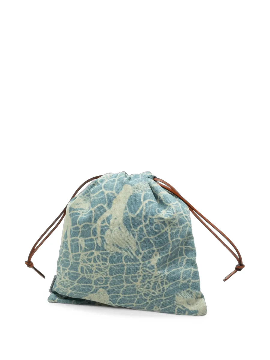 клатч Paulas Ibiza Mermaid Denim Drawstring Bag (2022 год) 4