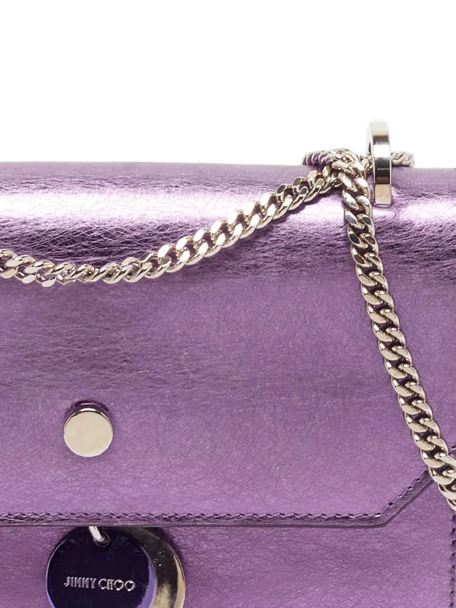 сумка на плечо Finley с эффектом металлик 3