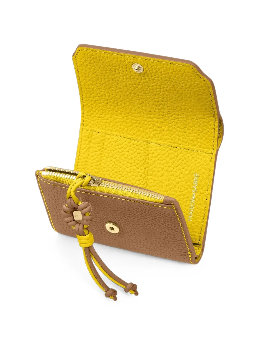 Trifold leather wallet 3