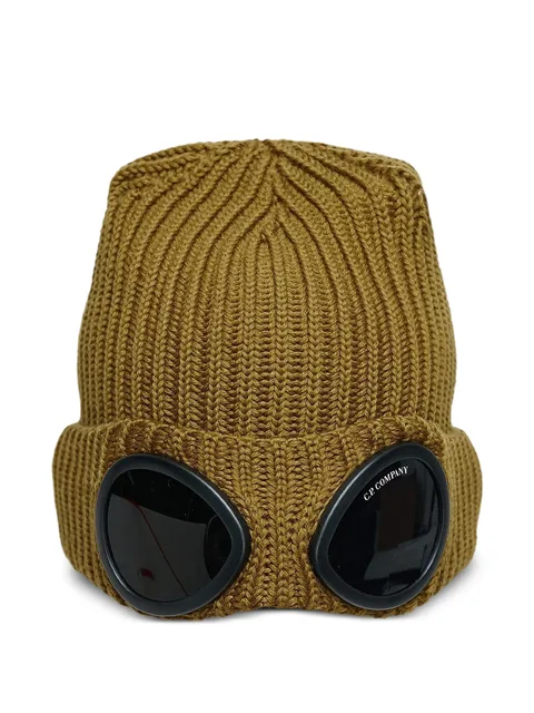 extrafine merino wool Goggle beanie