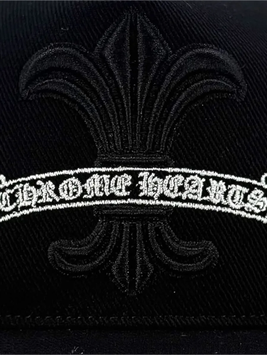 Fleur De Lis logo-embroidered baseball cap 2