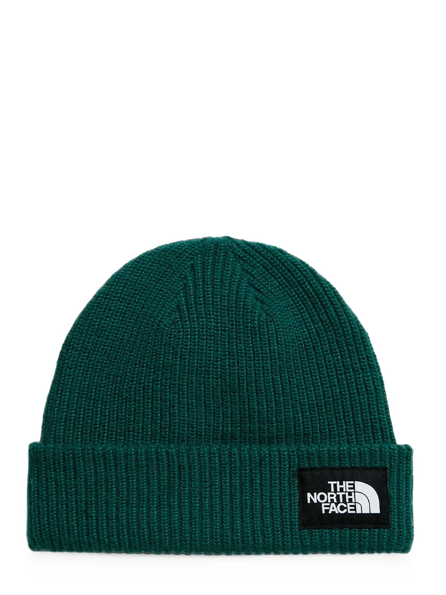 logo-patch ribbed beanie hat 2