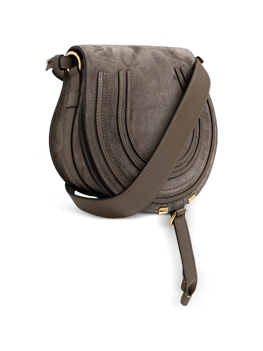 Marcie suede shoulder bag 4