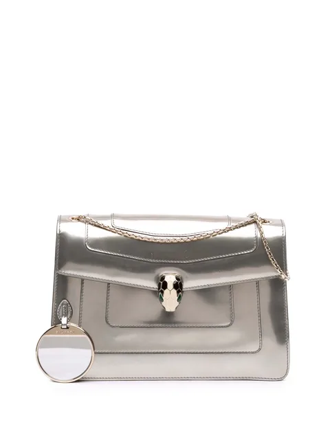 2010-2020 Medium Patent Serpenti Forever shoulder bag