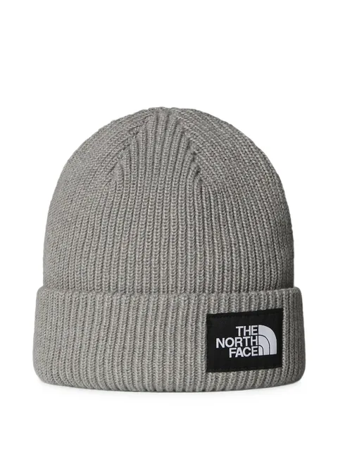 Salty logo-patch beanie hat