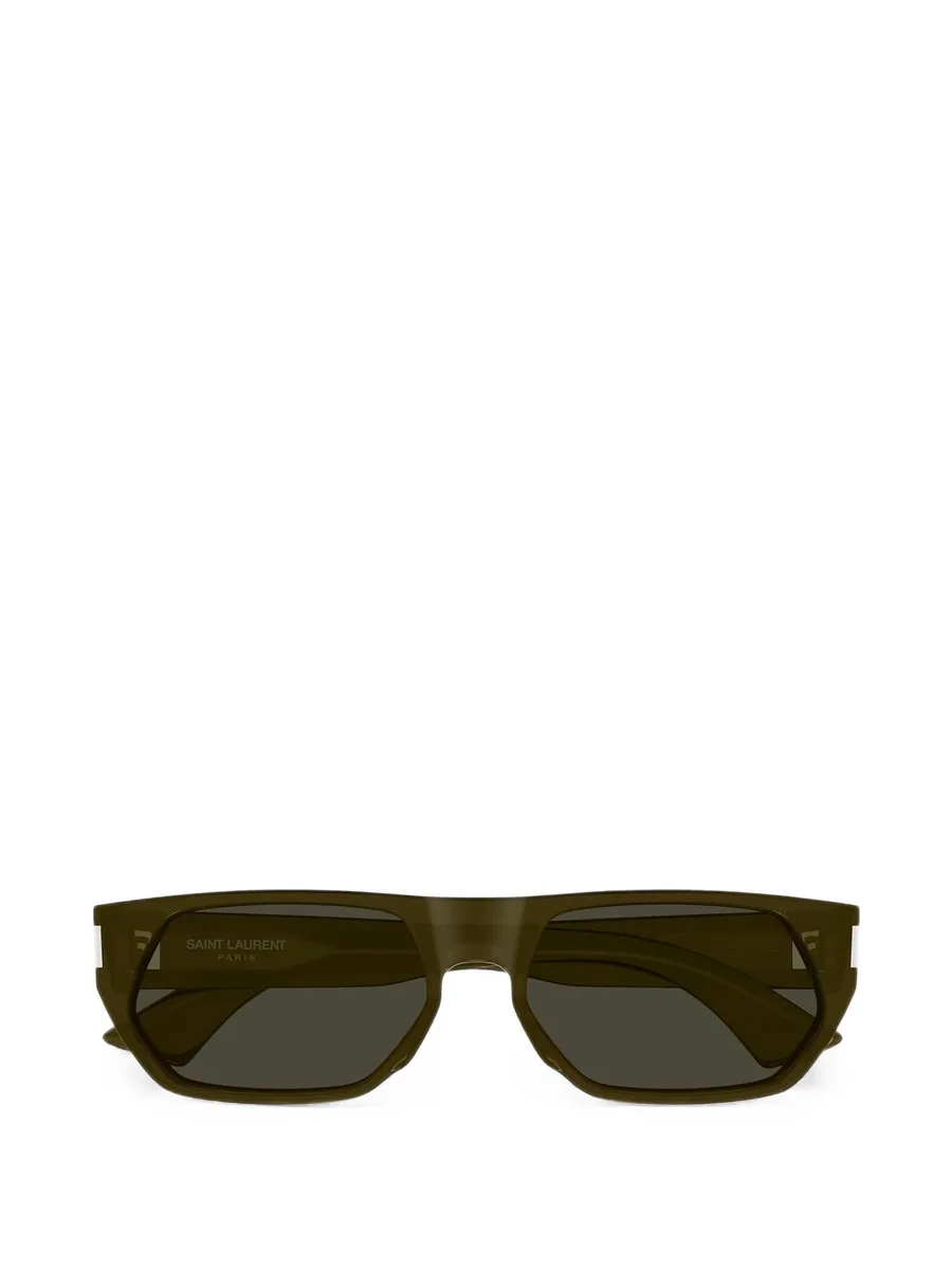 geometric-frame sunglasses 2