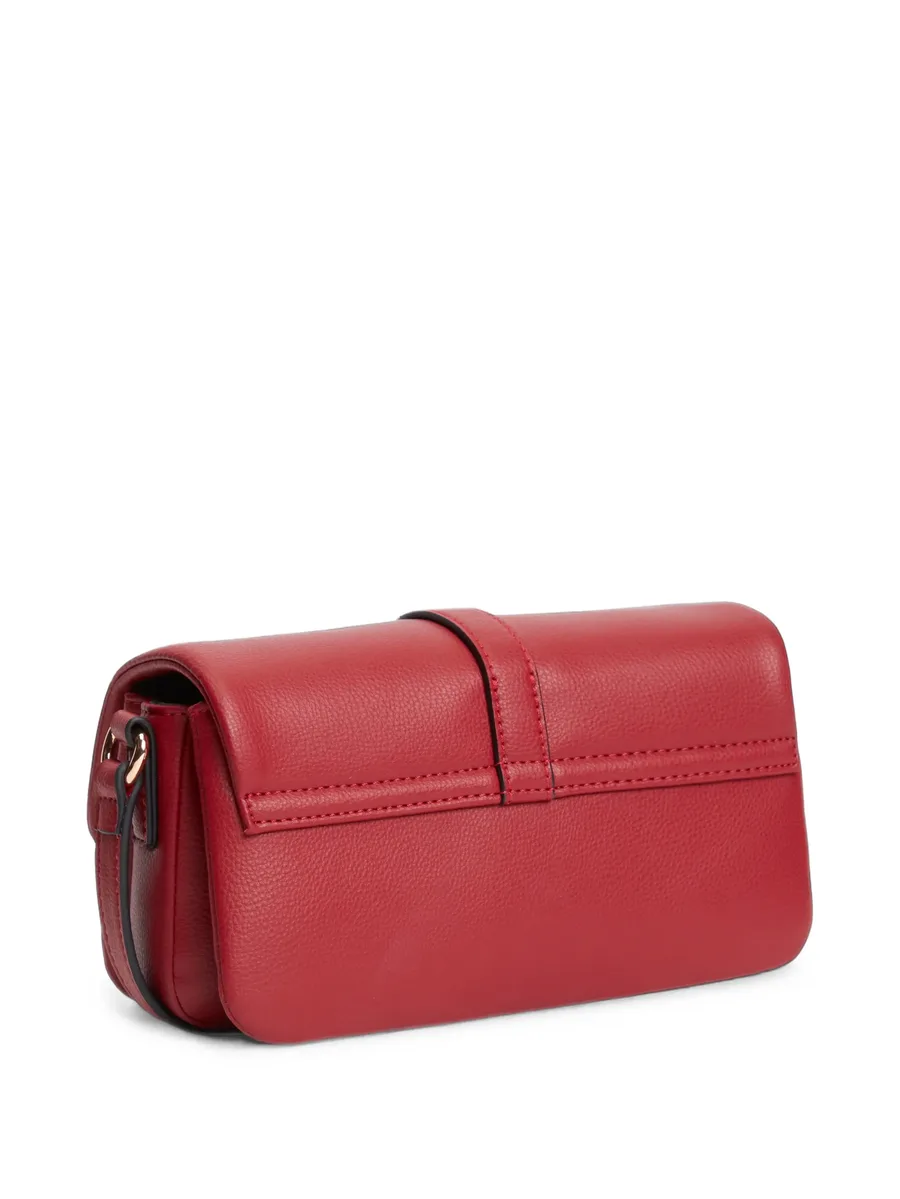 Libre logo-plaque pebbled shoulder bag 2