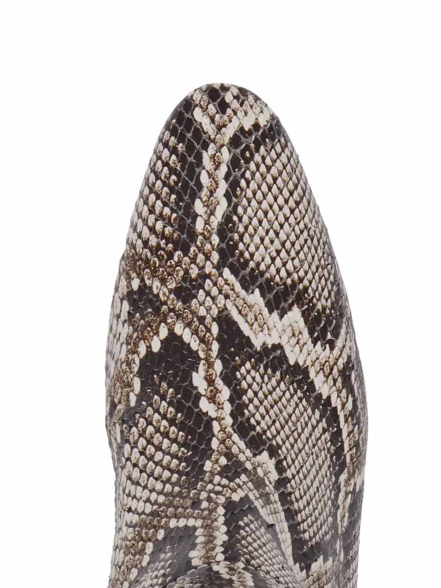 Doreen snakeskin-effect boots 8