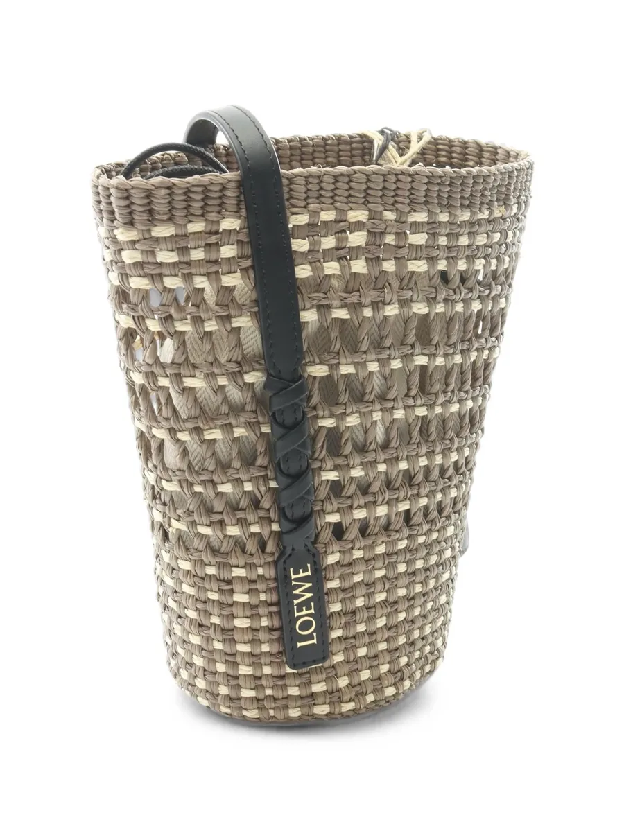 Braided Pocket bucket bag 2