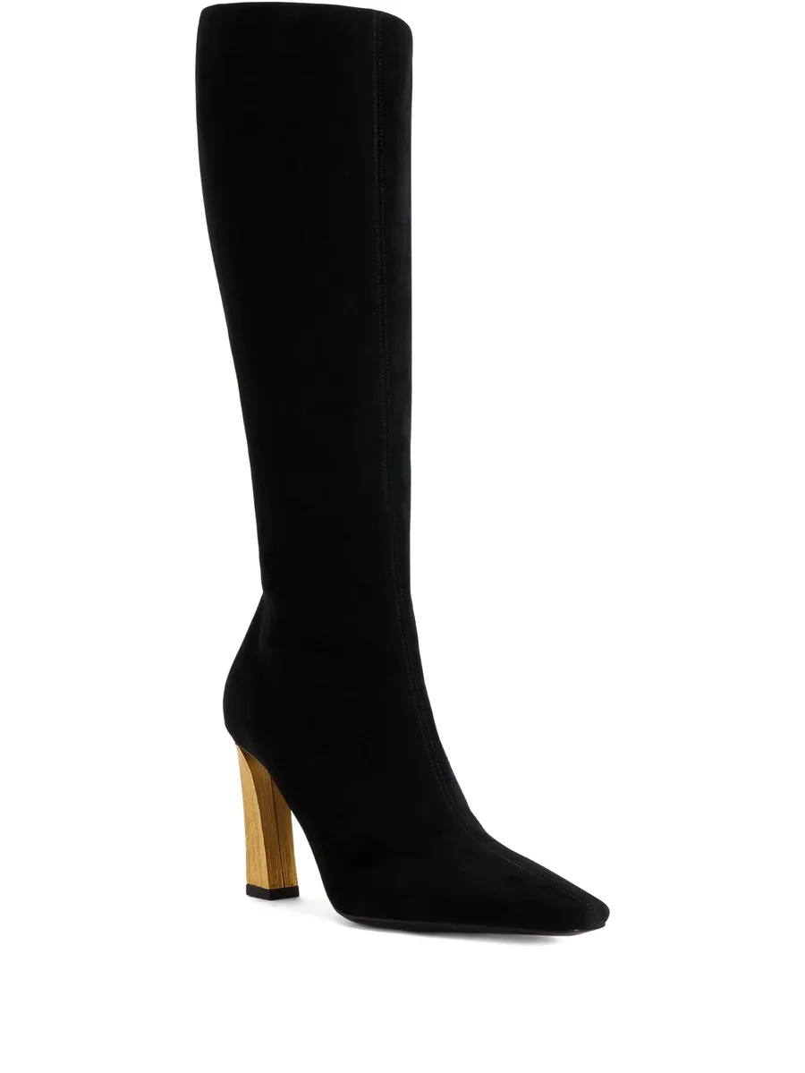 suede knee-high boots 2