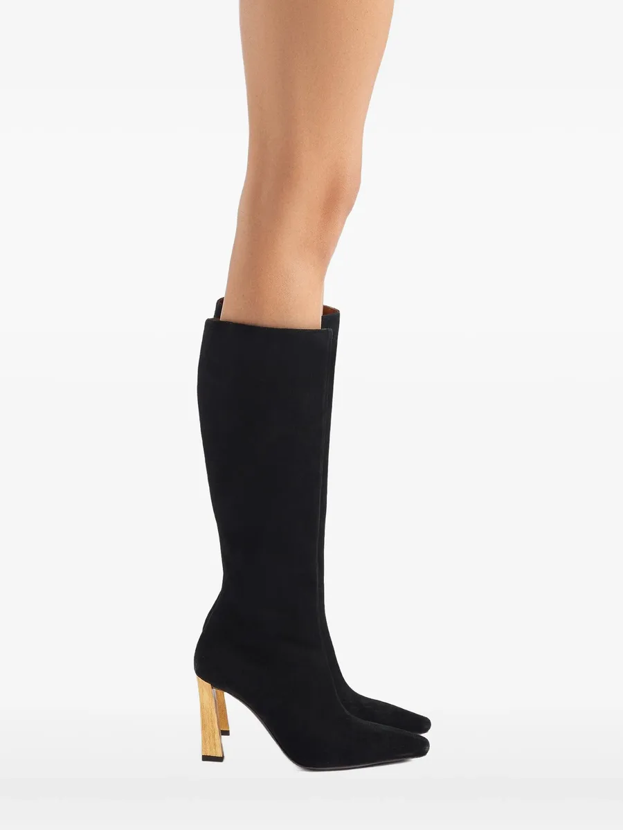 suede knee-high boots 6