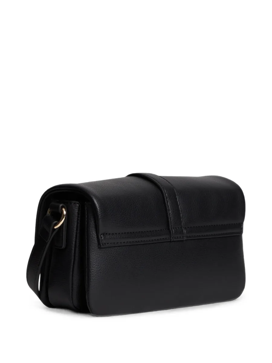 Libre logo-plaque pebbled-texture shoulder bag 2