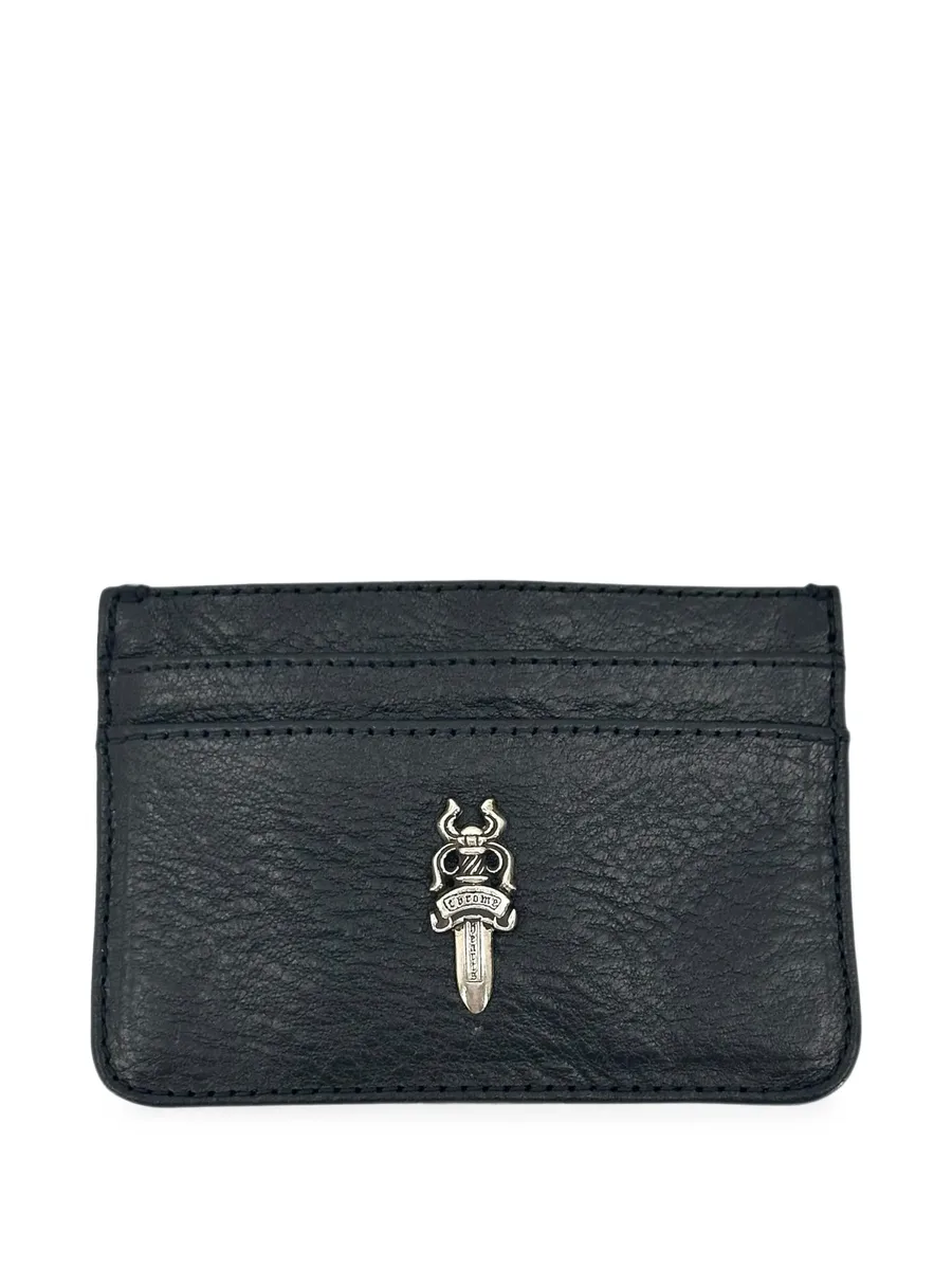 Dagger leather cardholder 1