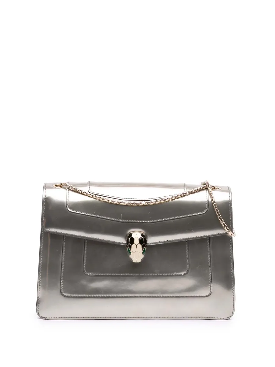 2010-2020 Medium Patent Serpenti Forever shoulder bag 3