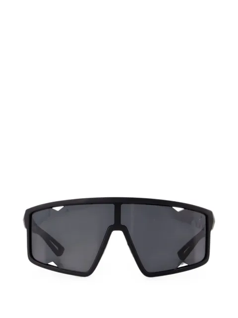 geometric-frame sunglasses