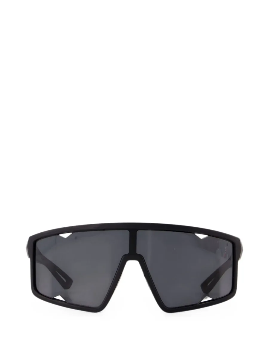 geometric-frame sunglasses 1