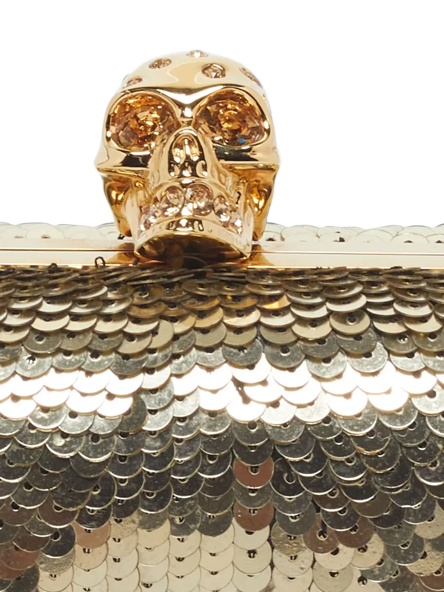 мини-клатч Skull с пайетками 4